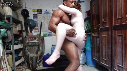 I saw an almost naked naughty girl doing the cleaning I went to jerk off she saw it and wanted me to let her taste her p