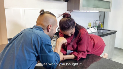 My Big Dick Boyfriend Fucks Me In The Kitchen Part 1