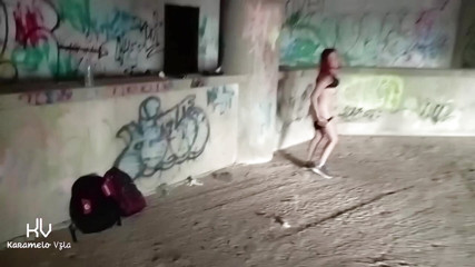Perverted man chases me and shows me his penis, I couldn't resist the excitement he caused me