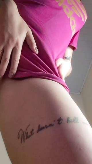 After cumming a lot I showed my wet pussy dripping with cum